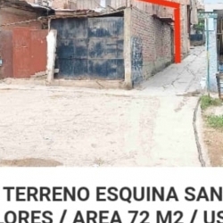 Vendo terreno por viaje