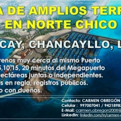 VENTA TERRENOS EN CHANCAY