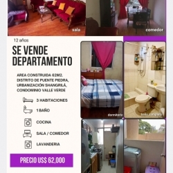 Venta depa en Shangri-La Puente Piedra