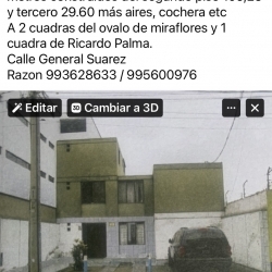 Vendo Miraflores 