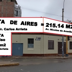 SE VENDE LOCAL COMO TERRENO CON 3 FRENTES
