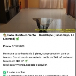 Venta de casa