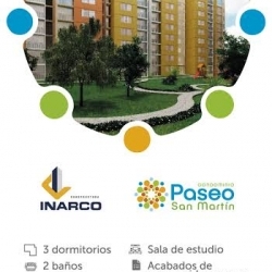 Departamento 3 dormitorios + cochera