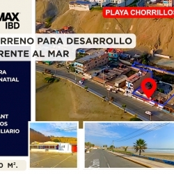 Venta De Terreno Para Desarrollo Turistico En Barranca, Playa Chorrillos
